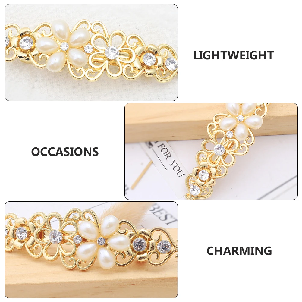4pcs Pearl Clips For Women Alloy Hairpin Accessories Decorative Barrettes Lightweight Rhinestone Hair Barrettes Hair Accessories
4pcs Pearl Clips For Women Alloy Hairpin Accessories Decorative Barrettes Lightweight Rhinestone Hair Barrettes Hair Accessories