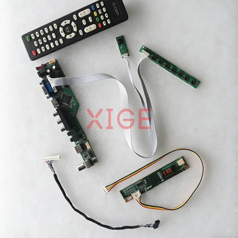 Для B141XG09 B141XG13 B141XG05 B141XG08 комплект платы контроллера привода экрана DIY 1024x768 30Pin LVDS 1024*768 USB + AV + VGA + HDMI 1CCFL
Для B141XG09 B141XG13 B141XG05 B141XG08 комплект платы контроллера привода экрана DIY 1024x768 30Pin LVDS 1024*768 USB + AV + VGA + HDMI 1CCFL