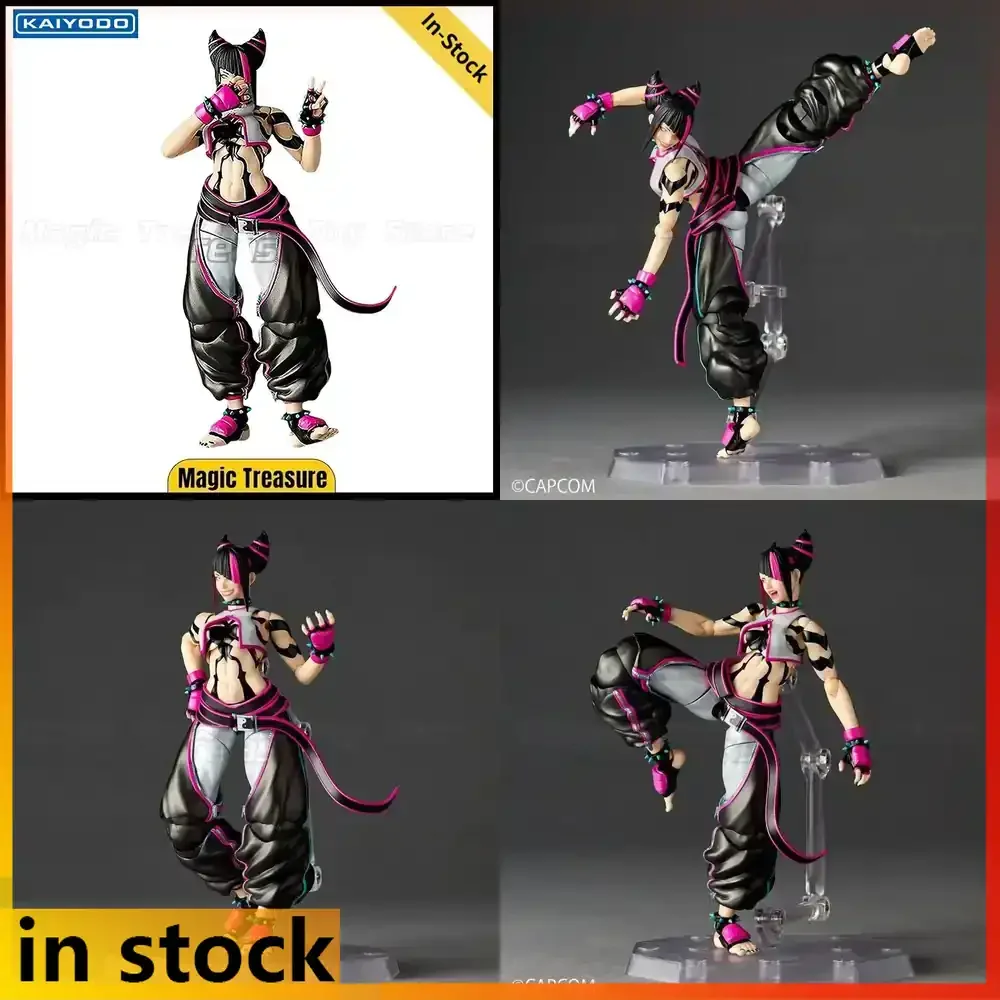 KAIYODO Revoltech AMAZING YAMAGUCHI Street Fighter 6 Juri Han Action Figure Model Toy Collectible Display Figure for Fans
KAIYODO Revoltech AMAZING YAMAGUCHI Street Fighter 6 Juri Han Action Figure Model Toy Collectible Display Figure for Fans