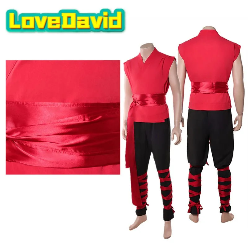 Adult Liu Kang Cosplay Costume Kombat 2026 Men Top Pants Belt Mortal Fantasia Outfits Halloween Disfraz Carnival Party Suit
Adult Liu Kang Cosplay Costume Kombat 2026 Men Top Pants Belt Mortal Fantasia Outfits Halloween Disfraz Carnival Party Suit