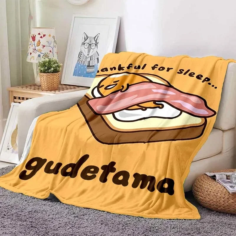 Kawaii Sanrio Gudetama Printed Blanket for Home Travel Soft and Comfortable Blanket for Adults and Children Cartoon Warm Blanket
Kawaii Sanrio Gudetama Printed Blanket for Home Travel Soft and Comfortable Blanket for Adults and Children Cartoon Warm Blanket