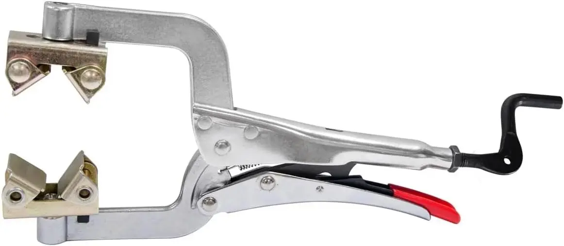 11-Inch Pipe Pliers with Large V-Pads for Secure Grip, Strong and Durable Hand Tool
11-Inch Pipe Pliers with Large V-Pads for Secure Grip, Strong and Durable Hand Tool