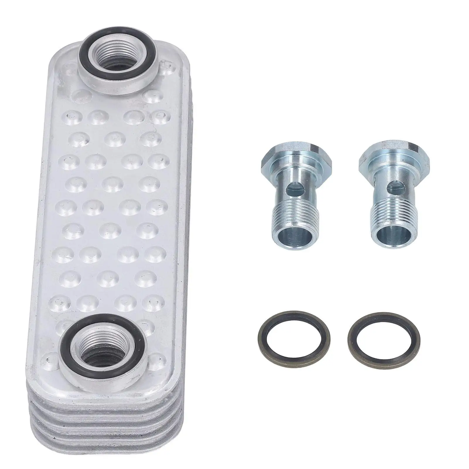 PBC500230 Heat Resistant Oil Radiator Kit Anti Vibration Engine Oil Cooler for Defender TD5 Models
PBC500230 Heat Resistant Oil Radiator Kit Anti Vibration Engine Oil Cooler for Defender TD5 Models