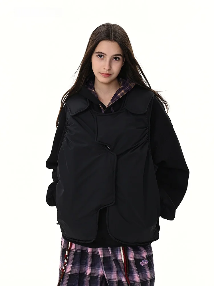 Утепленный зимний жилет Vinmuk: уникальный дизайн, из полиэстера, для мужчин и женщин
Утепленный зимний жилет Vinmuk: уникальный дизайн, из полиэстера, для мужчин и женщин