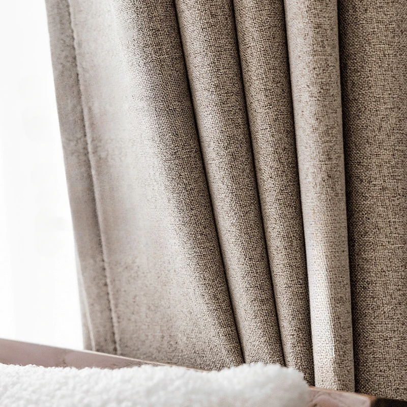 Nordic Minimalist Modern Light Luxury Curtains High-precision Cotton and Linen Woven Blackout Curtains for Bedroom Living Room
Nordic Minimalist Modern Light Luxury Curtains High-precision Cotton and Linen Woven Blackout Curtains for Bedroom Living Room