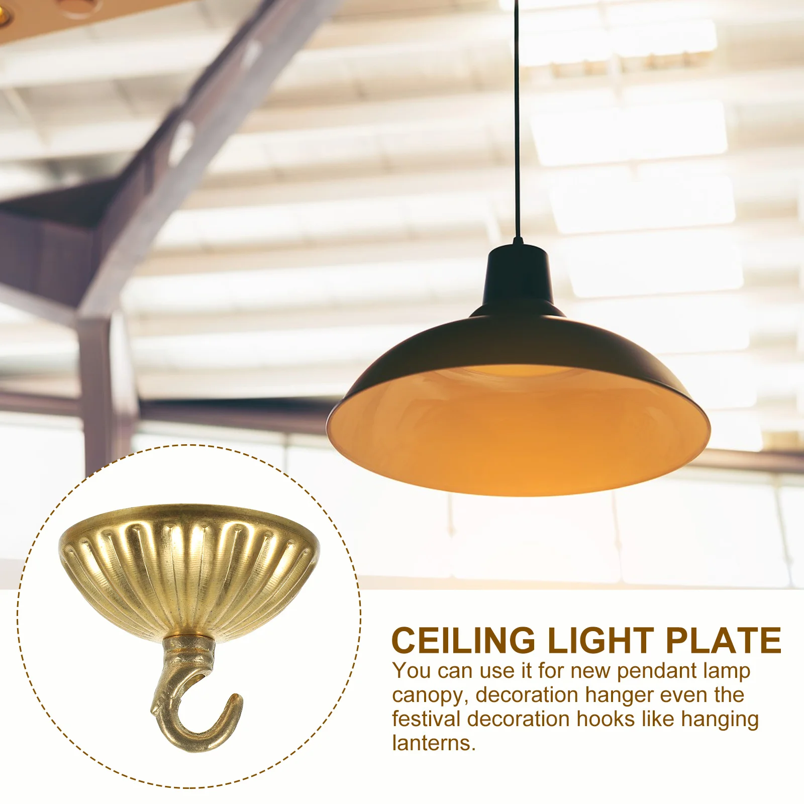 Ceiling Light Plate Vintage Style Open Hook Ceiling Canopy for Nursery Bedroom Kitchen Living Room Light Fixture Parts
Ceiling Light Plate Vintage Style Open Hook Ceiling Canopy for Nursery Bedroom Kitchen Living Room Light Fixture Parts