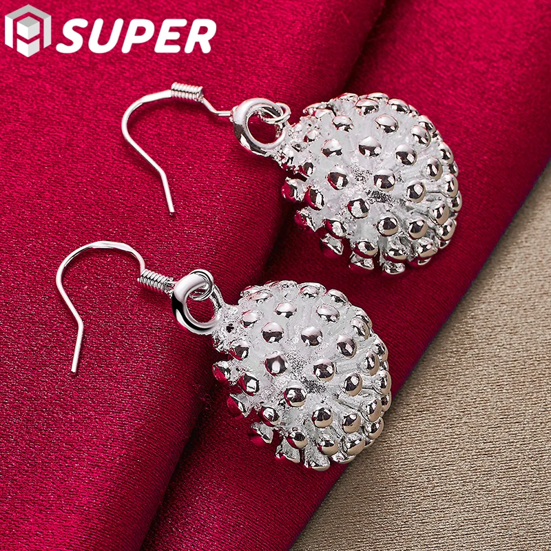 925 Sterling Silver Coral Fireworks Drop Earrings For Charm Women Jewelry Fashion Wedding Engagement Party Gift
925 Sterling Silver Coral Fireworks Drop Earrings For Charm Women Jewelry Fashion Wedding Engagement Party Gift