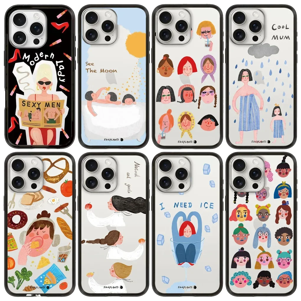 Cartoon Girls Black Border Letters New Design Protective IPhone Case Cover for 16 15 14 Pro Max Case
Cartoon Girls Black Border Letters New Design Protective IPhone Case Cover for 16 15 14 Pro Max Case
