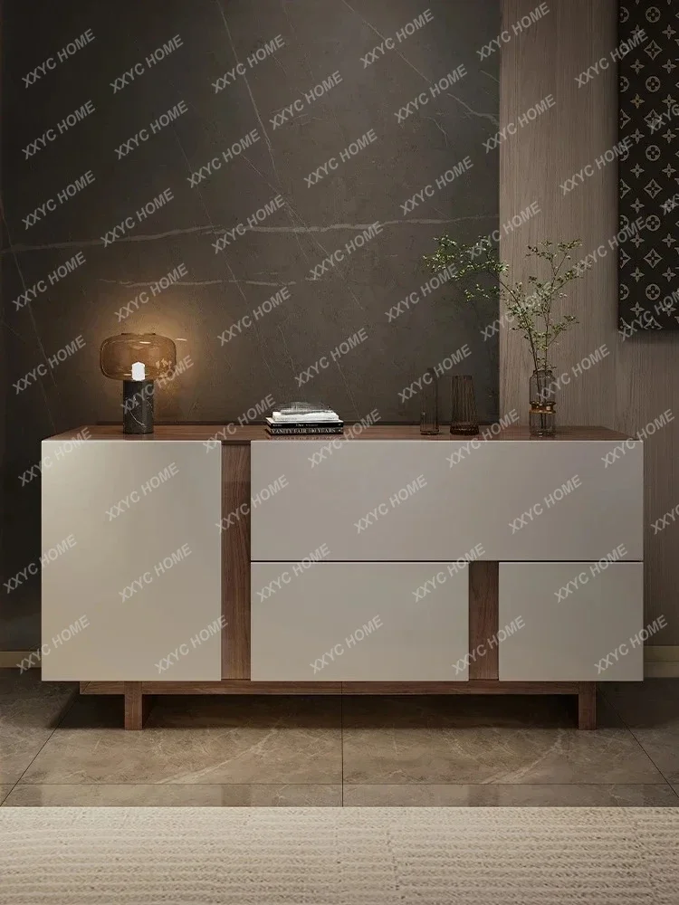 A Solid Wood Entrance Cabinet Light Luxury Modern Chest of Drawers Restaurant Decoration Side Cabinet Storage Cabinet
A Solid Wood Entrance Cabinet Light Luxury Modern Chest of Drawers Restaurant Decoration Side Cabinet Storage Cabinet