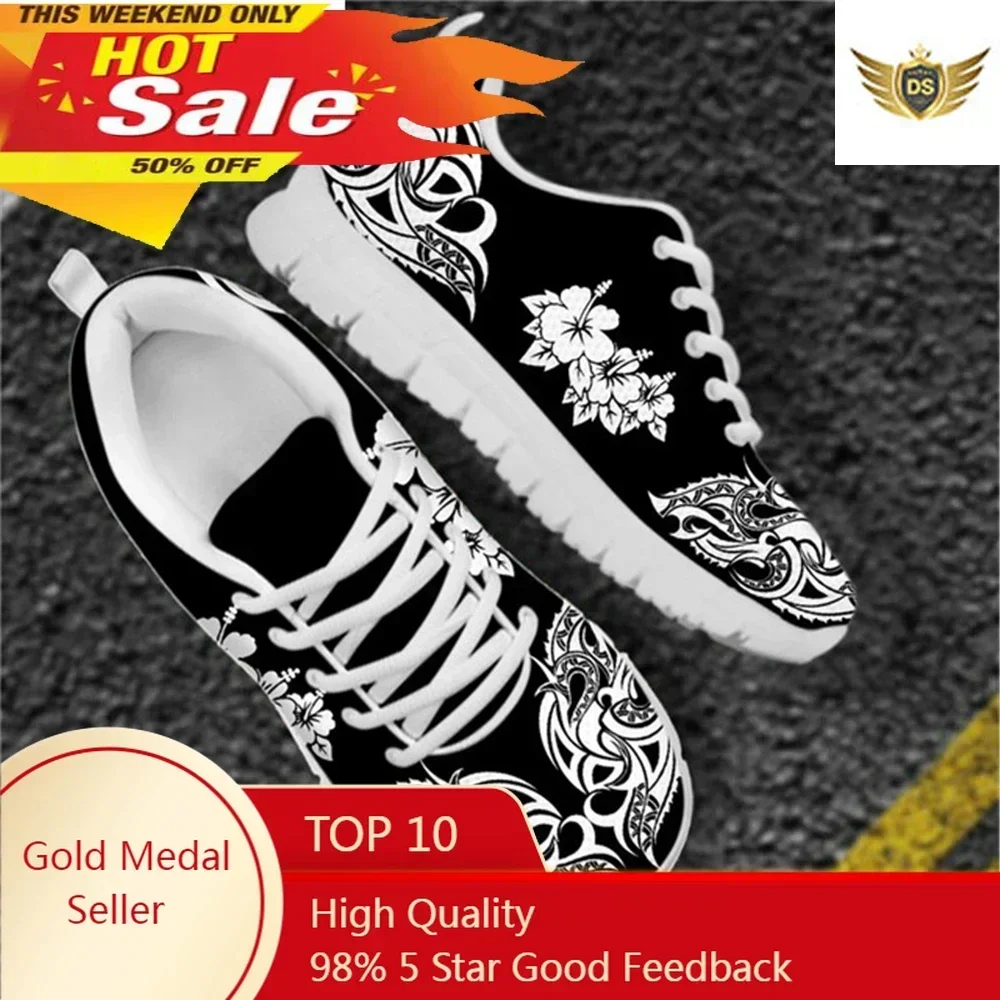 Traditional African Women Shoes Ladies Mesh Sport Shoes Floral Polynesian Design Fashion Women's Sneaker For Runing
Traditional African Women Shoes Ladies Mesh Sport Shoes Floral Polynesian Design Fashion Women's Sneaker For Runing