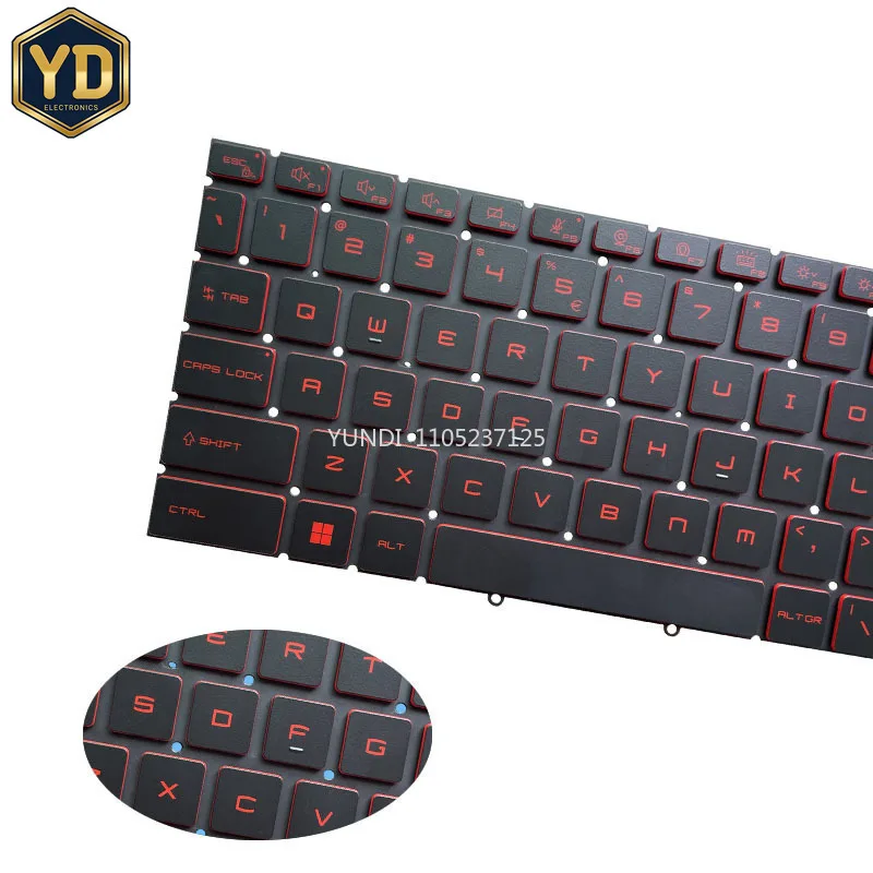 YD Red Backlit RU BG US Keyboard For MSI Katana 17 B12UCR B12UCR-820XRU 821XRU 822RU 1024XRU B12UCX -1004XRU 1005XRU 1023XRU New
YD Red Backlit RU BG US Keyboard For MSI Katana 17 B12UCR B12UCR-820XRU 821XRU 822RU 1024XRU B12UCX -1004XRU 1005XRU 1023XRU New