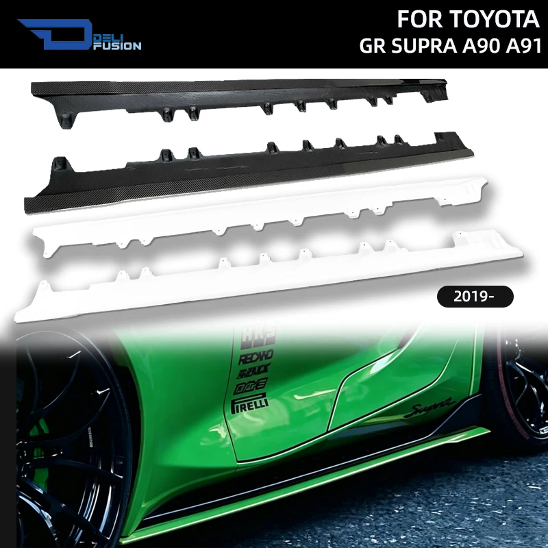 Arts Style Side Skirt Rocker Panel For 2019- Toyota GR Supra A90 A91 Coupe Exterior Body Extension Decor Accessories
Arts Style Side Skirt Rocker Panel For 2019- Toyota GR Supra A90 A91 Coupe Exterior Body Extension Decor Accessories