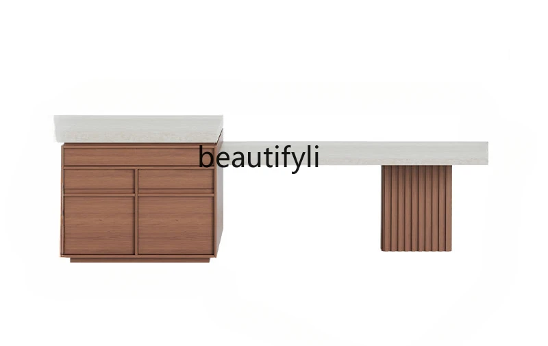 Island table collapsed restaurant guide platform household telescopic light luxury rock slab high-end light luxury
Island table collapsed restaurant guide platform household telescopic light luxury rock slab high-end light luxury