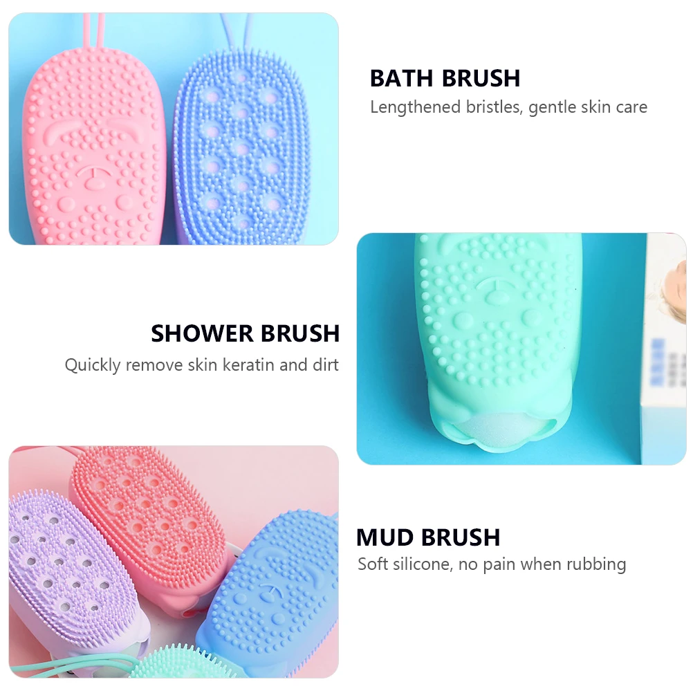 2 Pcs Sponge Brush Bath Towel and Man Exfoliating for Body Silica Gel Bathroom Back Scrub
2 Pcs Sponge Brush Bath Towel and Man Exfoliating for Body Silica Gel Bathroom Back Scrub