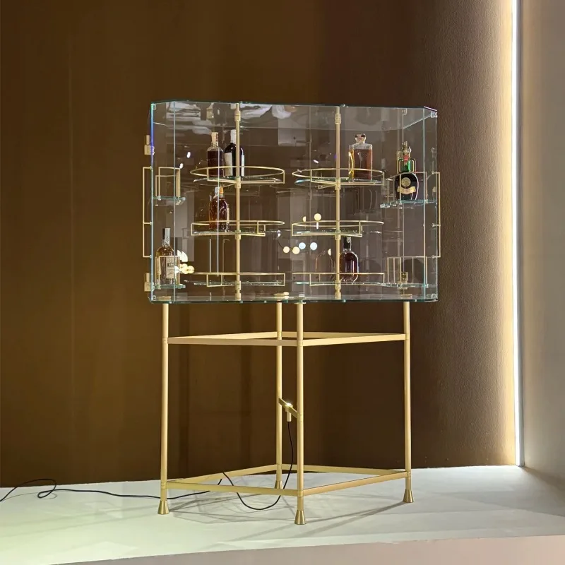 Glass display cabinet wine cabinet villa home double door design stainless steel storage
Glass display cabinet wine cabinet villa home double door design stainless steel storage