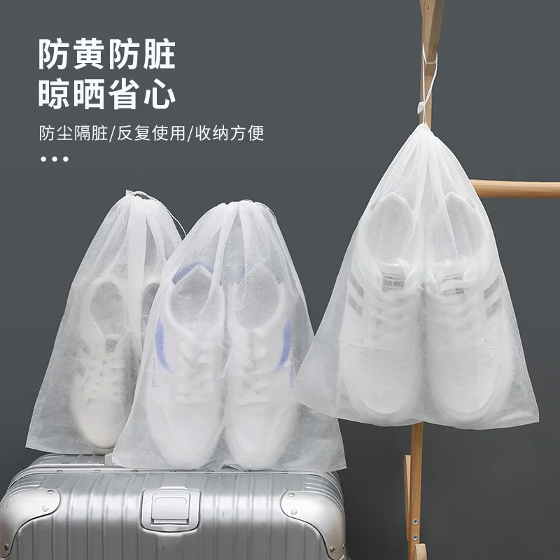 Disposable non-woven shoe storage bag for sun-drying shoes, dust-proof cover for white shoes
Disposable non-woven shoe storage bag for sun-drying shoes, dust-proof cover for white shoes