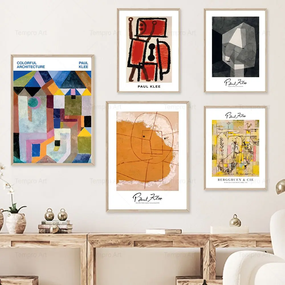 Paul Klee Poster Abstract Nordic Exhibition Picture Wall Art Canvas Painting Modern Minimalist Prints for Living Room Home Decor
Paul Klee Poster Abstract Nordic Exhibition Picture Wall Art Canvas Painting Modern Minimalist Prints for Living Room Home Decor