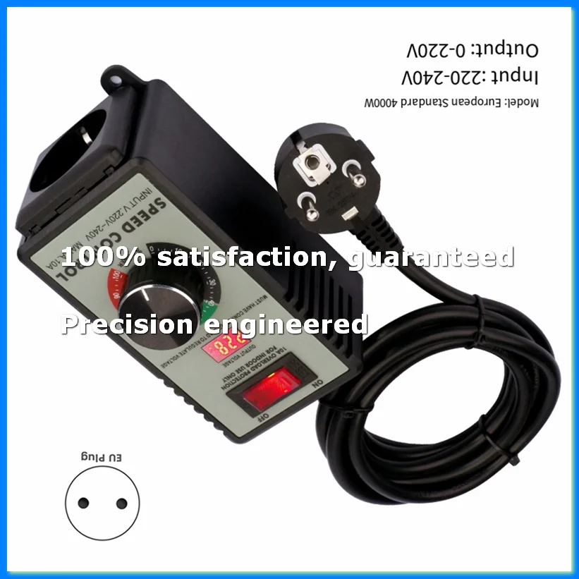 Angle Grinder Governor Speed Controller Switch AC220V-250V 4000W Maximum Power Hand Power Tool EU Plug-A07G
Angle Grinder Governor Speed Controller Switch AC220V-250V 4000W Maximum Power Hand Power Tool EU Plug-A07G