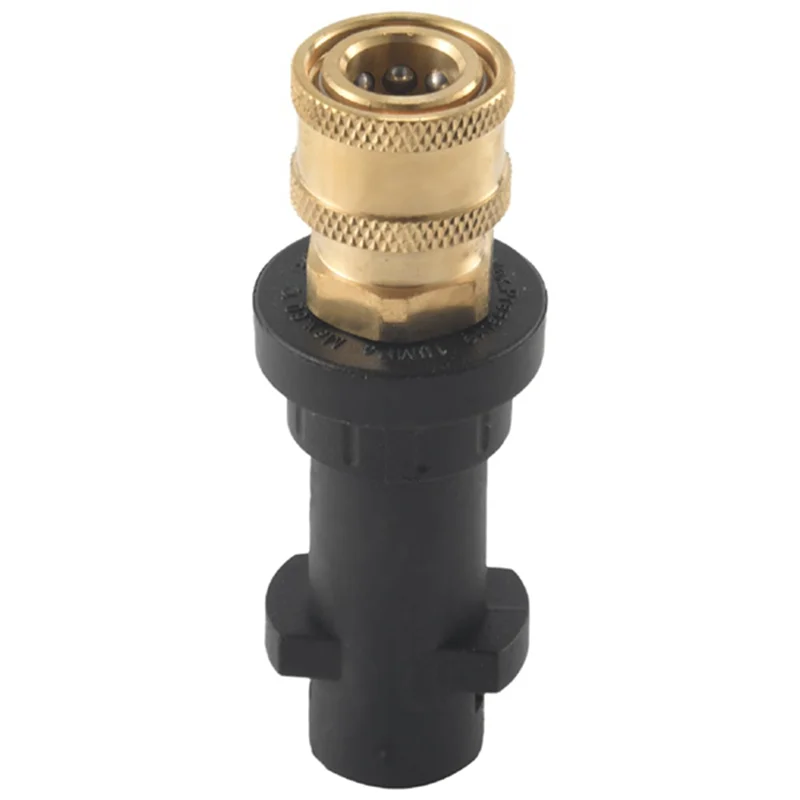 Адаптер пистолета для мойки высокого давления с латунным гнездовым быстроразъемным разъемом 1/4 дюйма для очистки автомобиля серии Karcher K, простая установка
Адаптер пистолета для мойки высокого давления с латунным гнездовым быстроразъемным разъемом 1/4 дюйма для очистки автомобиля серии Karcher K, простая установка