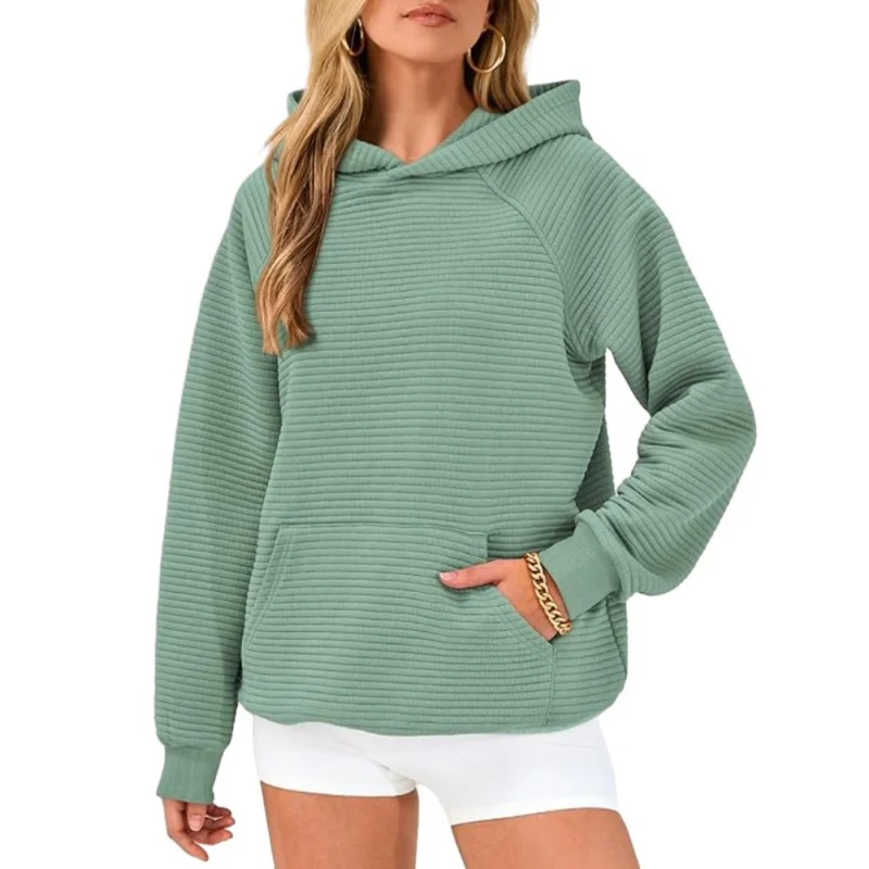 2024 Womens Hoodies Fashion Sweatshirts Long Sleeve Sweaters Pullover Tops Fall Clothes With Pocket
2024 Womens Hoodies Fashion Sweatshirts Long Sleeve Sweaters Pullover Tops Fall Clothes With Pocket