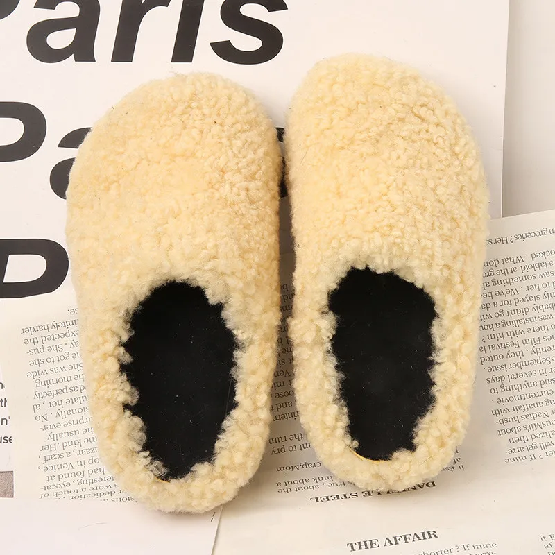 New Casual Spring Soft Bottom Indoor Particle Wool Slippers Women Wear Thick Bottom Baotou Home Thick Bottom Cotton Slippers
New Casual Spring Soft Bottom Indoor Particle Wool Slippers Women Wear Thick Bottom Baotou Home Thick Bottom Cotton Slippers