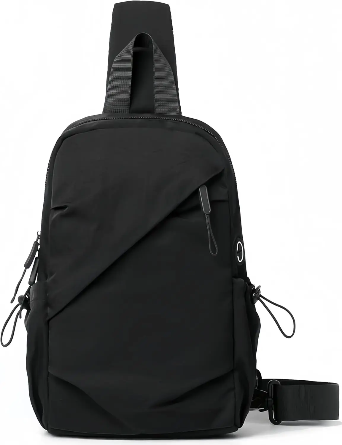 5L Sling Bag - Compact Lightweight Crossbody for Everyday Carry, Travel, Hiking, Fits 10" Tablet, Dual Side Pockets (Black)
5L Sling Bag - Compact Lightweight Crossbody for Everyday Carry, Travel, Hiking, Fits 10" Tablet, Dual Side Pockets (Black)