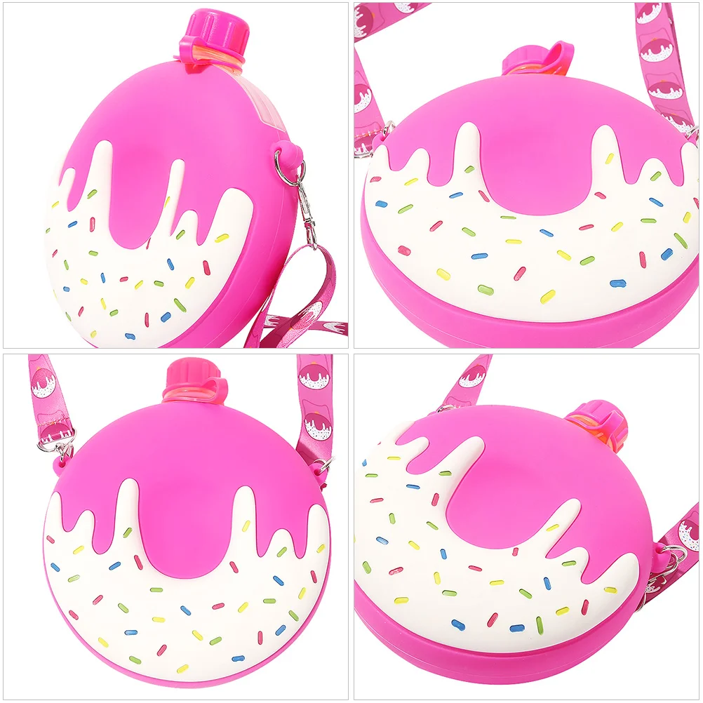 Portable Water Kettle Kids Bottle Silcone PP Leakproof Cartoon Cover Donut Pattern Soft Strap Safe Travel Container Camping
Portable Water Kettle Kids Bottle Silcone PP Leakproof Cartoon Cover Donut Pattern Soft Strap Safe Travel Container Camping