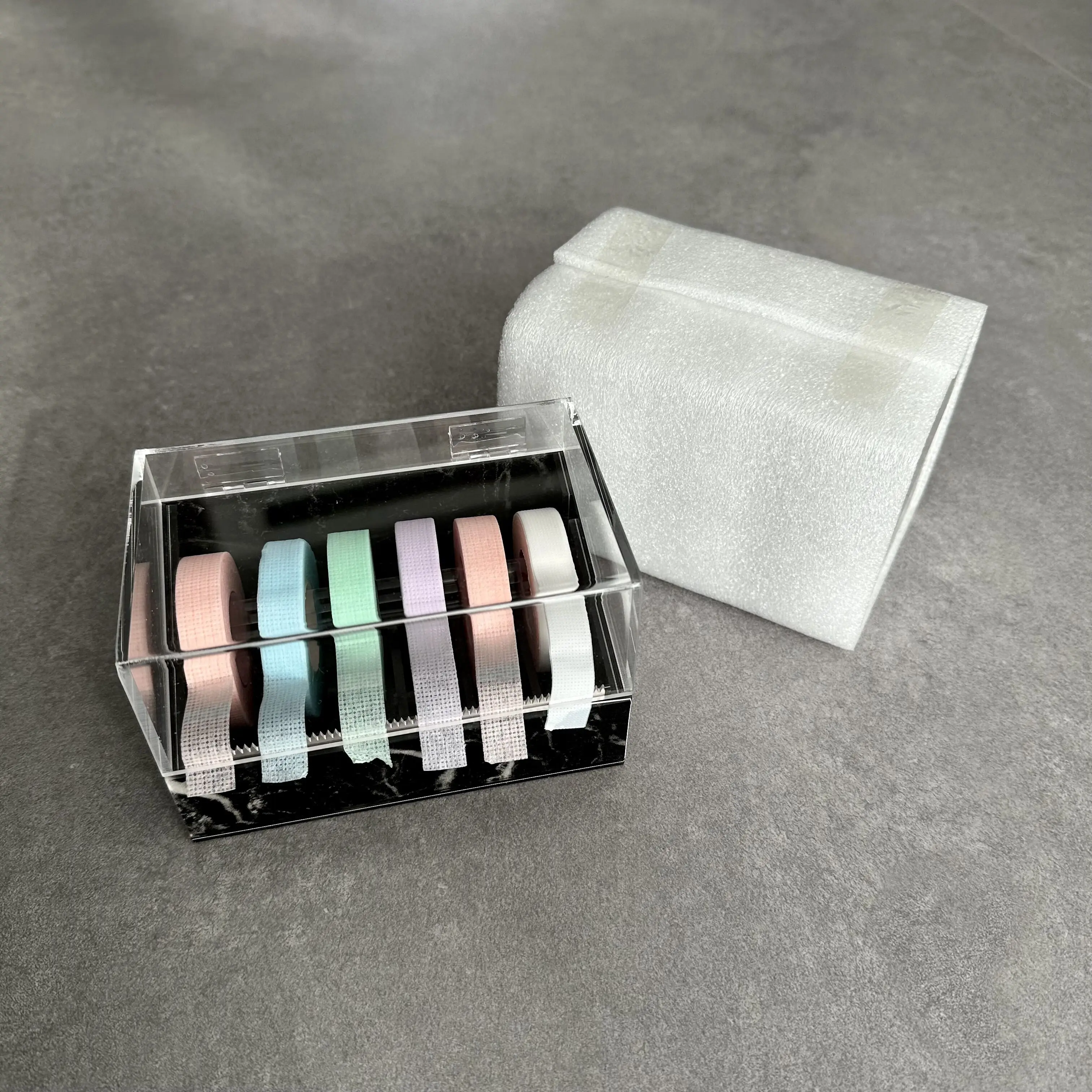 Eyelash Extension Tape Dispenser Tape Cutter Lash Adhesive Tapes Cutter Tools Private Label Extension Eyelash Tool Best Belong
Eyelash Extension Tape Dispenser Tape Cutter Lash Adhesive Tapes Cutter Tools Private Label Extension Eyelash Tool Best Belong
