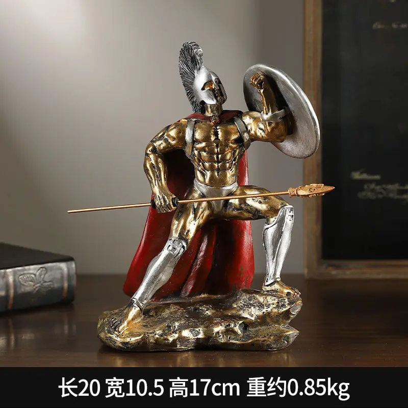 Высококачественная фигурка Спарта в европейском стиле, роскошный декор для гостиной, винного шкафа, офиса
Высококачественная фигурка Спарта в европейском стиле, роскошный декор для гостиной, винного шкафа, офиса