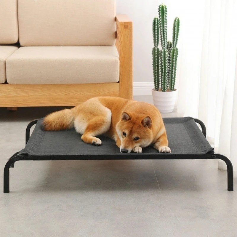 Cooling Breathable Elevated Outdoor Raised Dog Bed for Large Dogs Mechanical Wash Solid Color Nylon Material
Cooling Breathable Elevated Outdoor Raised Dog Bed for Large Dogs Mechanical Wash Solid Color Nylon Material
