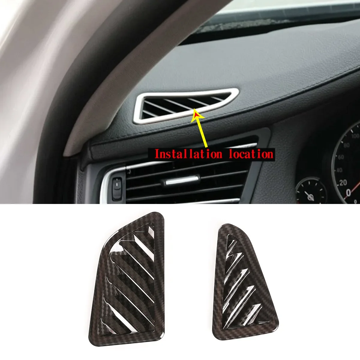 For 2009-2014 BMW 7 series instrument panel air outlet frame ABS car interior modification accessories
For 2009-2014 BMW 7 series instrument panel air outlet frame ABS car interior modification accessories
