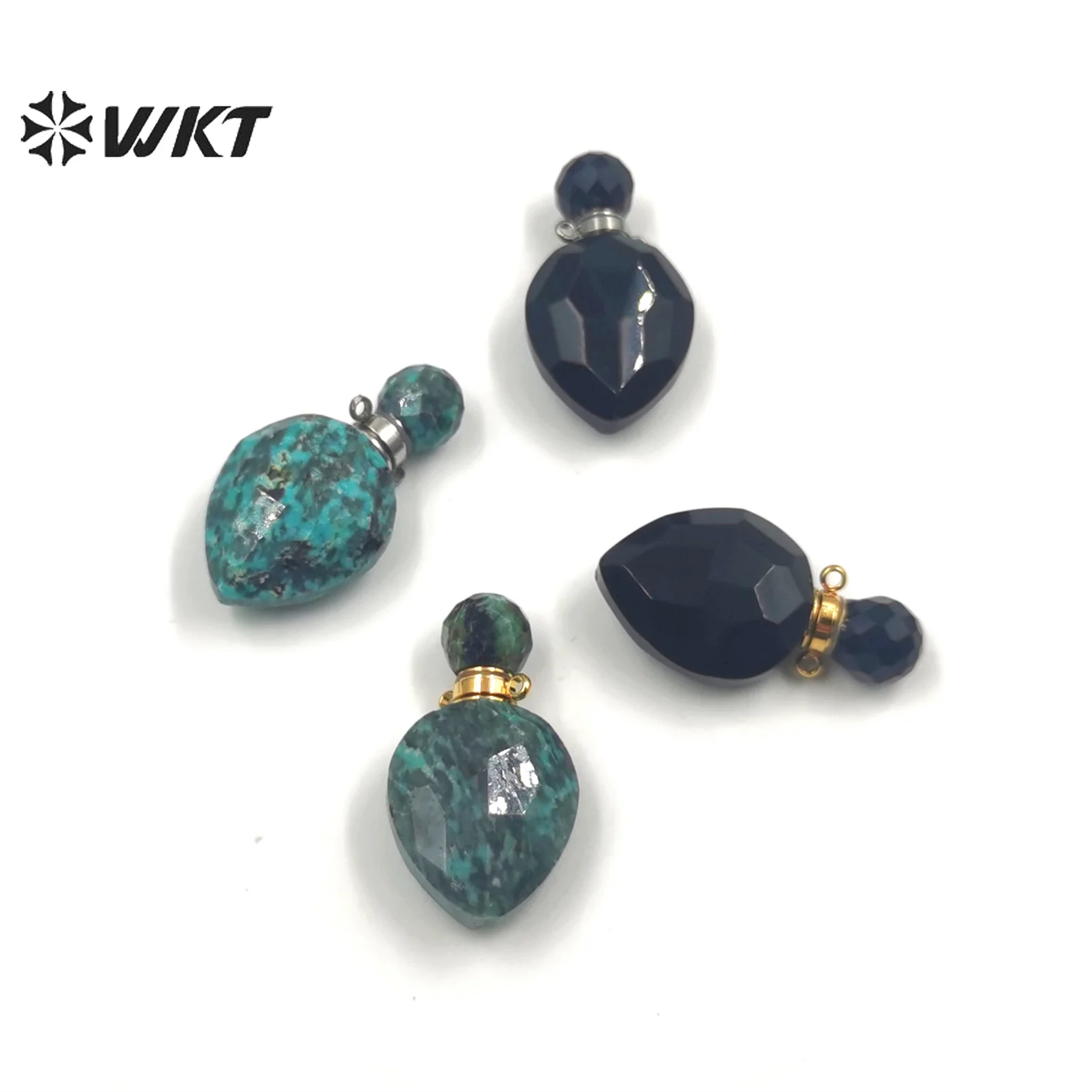 WT-P1795 WKT, новые ювелирные изделия из натурального камня, подвеска флакон духов обсидиан, африканские бирюзовые женские ювелирные изделия, подарки или аксессуары «сделай сам»
WT-P1795 WKT, новые ювелирные изделия из натурального камня, подвеска флакон духов обсидиан, африканские бирюзовые женские ювелирные изделия, подарки или аксессуары «сделай сам»