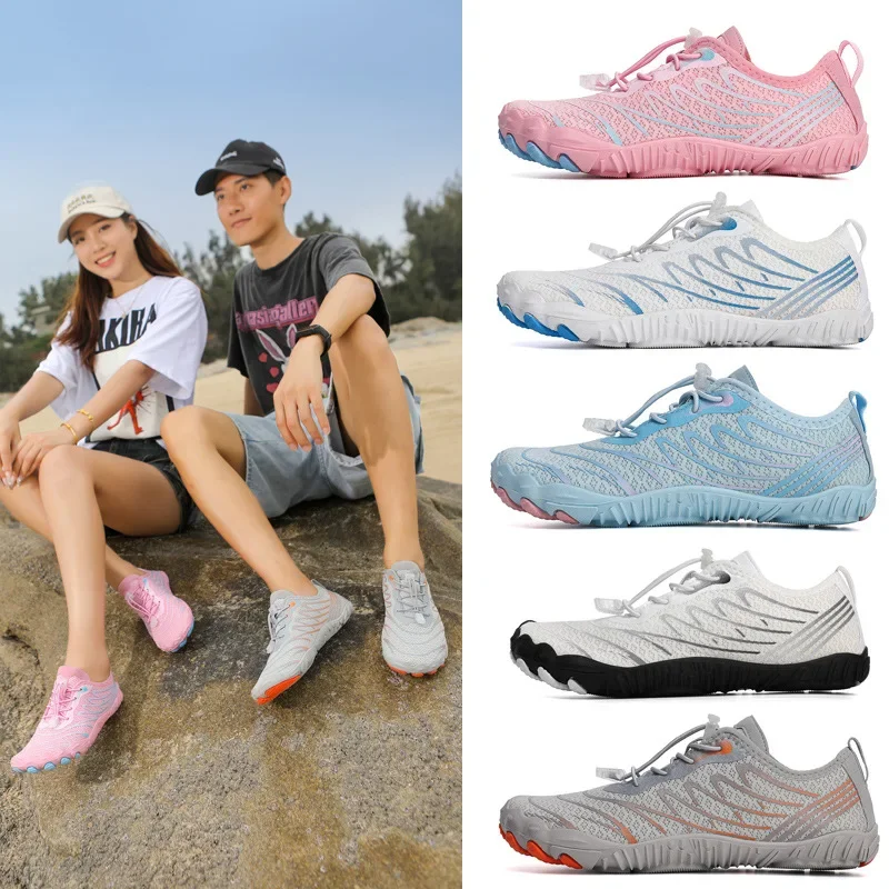 Outdoor Five Finger Barefoot Shoes Hiking and Surfing Men's and Women's Fitness Centers Water Wading, Beach Shoes, Fishing Shoes
Outdoor Five Finger Barefoot Shoes Hiking and Surfing Men's and Women's Fitness Centers Water Wading, Beach Shoes, Fishing Shoes