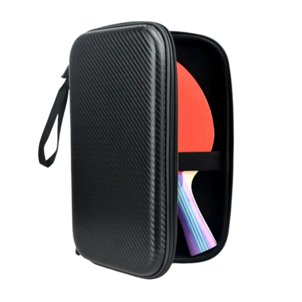 EVA Ping Pong Ball Bat Case Square Hard Shell Table Tennis Bat Case Double Zipper Pulls Large Capacity Paddle Storage Bag
EVA Ping Pong Ball Bat Case Square Hard Shell Table Tennis Bat Case Double Zipper Pulls Large Capacity Paddle Storage Bag