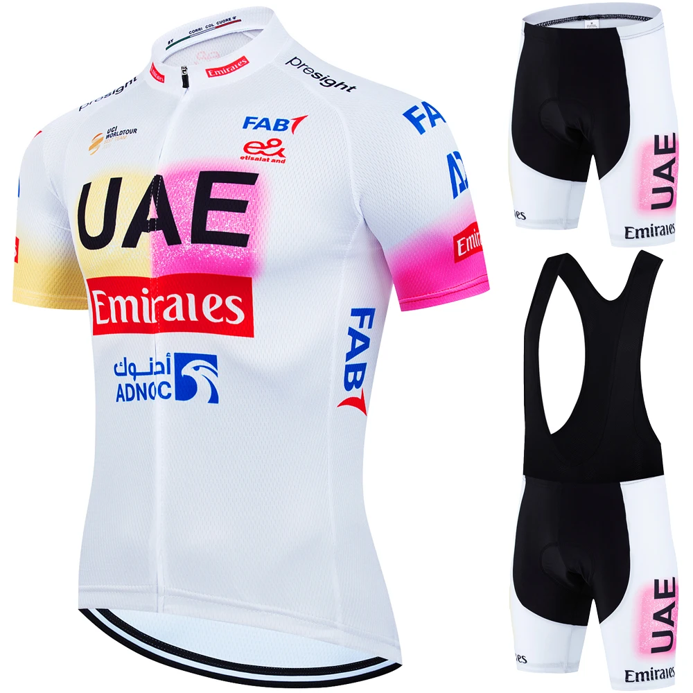 Men's Cycling Pants With Gel UAE Jersey Mtb Equipment Man Shorts Sports Set Sportswear Kit Male Clothing Uniform Laser Cut Suit
Men's Cycling Pants With Gel UAE Jersey Mtb Equipment Man Shorts Sports Set Sportswear Kit Male Clothing Uniform Laser Cut Suit