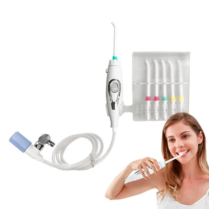 Faucet Water Flosser 6Nozzles Oral Irrigator Non-Electric Faucet Water Flosser Oral Care Safety Long-lasting Adjustable Tooth
Faucet Water Flosser 6Nozzles Oral Irrigator Non-Electric Faucet Water Flosser Oral Care Safety Long-lasting Adjustable Tooth