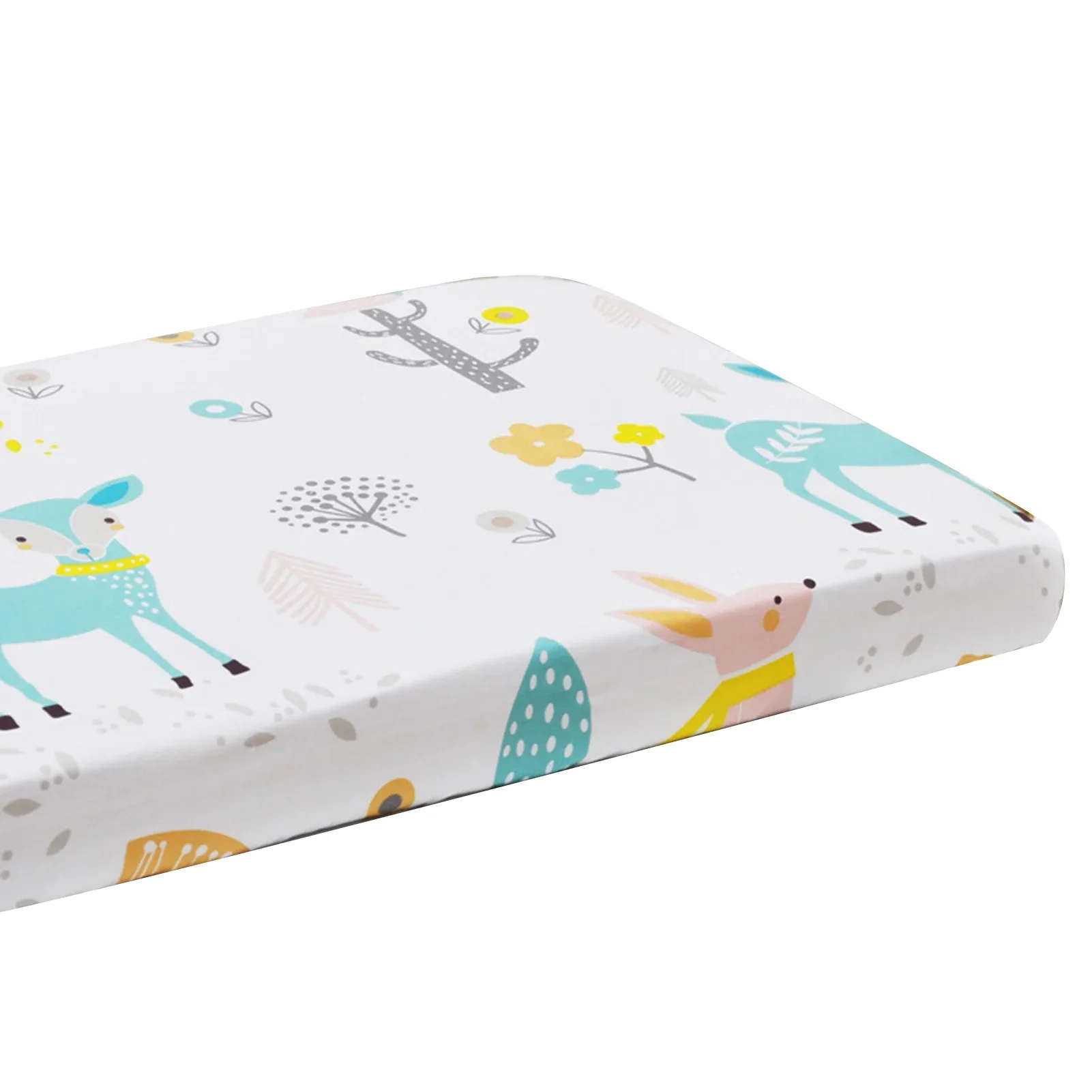 New 1PCS Polyester Cartoon Fitted Crib Sheet Set,Toddler Bed Sheets Mattresses,Changing Pad Cover,Baby Fitted Bassinet Bed Sheet
New 1PCS Polyester Cartoon Fitted Crib Sheet Set,Toddler Bed Sheets Mattresses,Changing Pad Cover,Baby Fitted Bassinet Bed Sheet