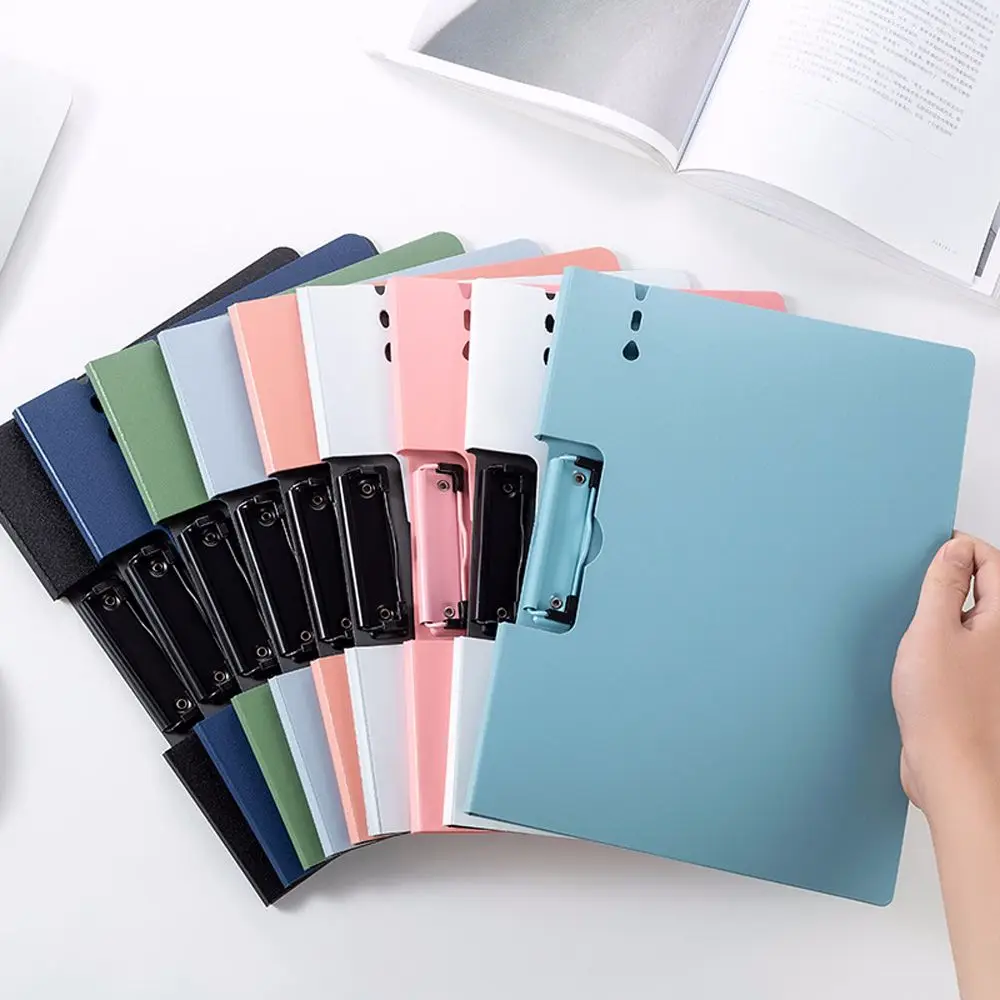 Paper Storage Office Supplies Memo Clip Board Test Paper Organizer A4 Clipboard Writing Pad With Metal Hook Plastic File Folder
Paper Storage Office Supplies Memo Clip Board Test Paper Organizer A4 Clipboard Writing Pad With Metal Hook Plastic File Folder