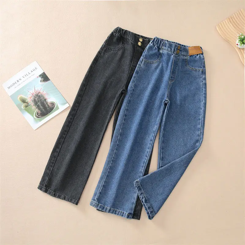 2023 new Spring Autumn Girls Kids Denim Pants Baby Children Jeans Long Pant Trousers Children Clothes 2-12T
2023 new Spring Autumn Girls Kids Denim Pants Baby Children Jeans Long Pant Trousers Children Clothes 2-12T