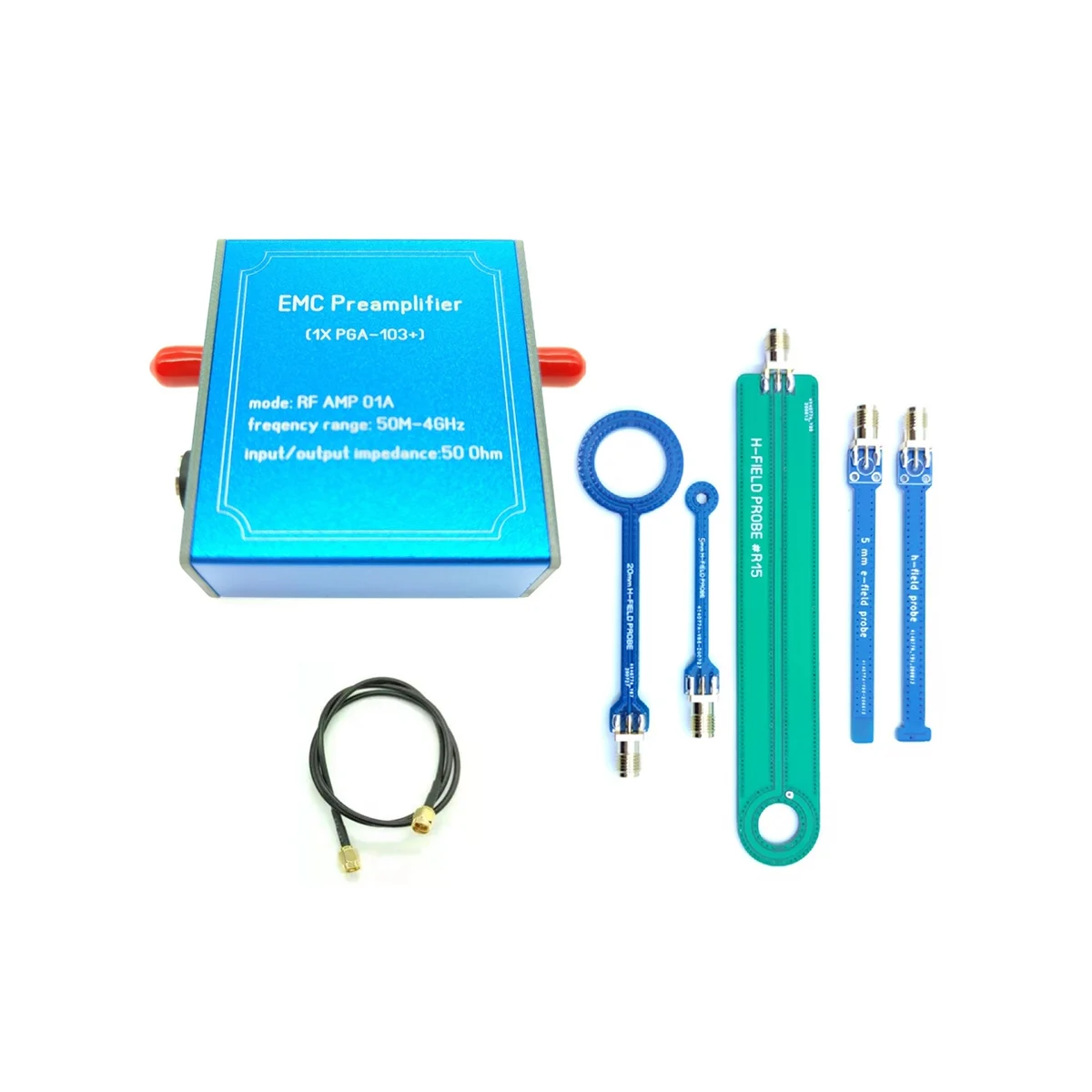 DC-022B 9K-3G PROBE EMC EMI Near Field Probe Conduction Radiation Rectification Simple Magnetic Field Probe
DC-022B 9K-3G PROBE EMC EMI Near Field Probe Conduction Radiation Rectification Simple Magnetic Field Probe