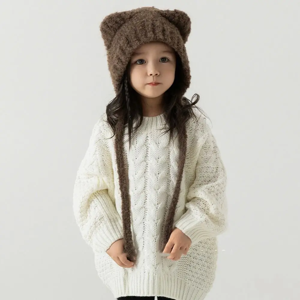 Warm Y2K Bear Ears Beanie Hats Warm Cartoon Cute Knitted Hat Pullover Hat Ear Protection Knit Cap Baby
Warm Y2K Bear Ears Beanie Hats Warm Cartoon Cute Knitted Hat Pullover Hat Ear Protection Knit Cap Baby