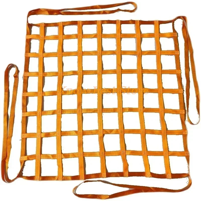 Terminal Bulk Cargo Loading And Unloading Cargo Lifting Net Goods Transfer Hoisting Net Marine Mesh Flat Sling Fall Protection
Terminal Bulk Cargo Loading And Unloading Cargo Lifting Net Goods Transfer Hoisting Net Marine Mesh Flat Sling Fall Protection