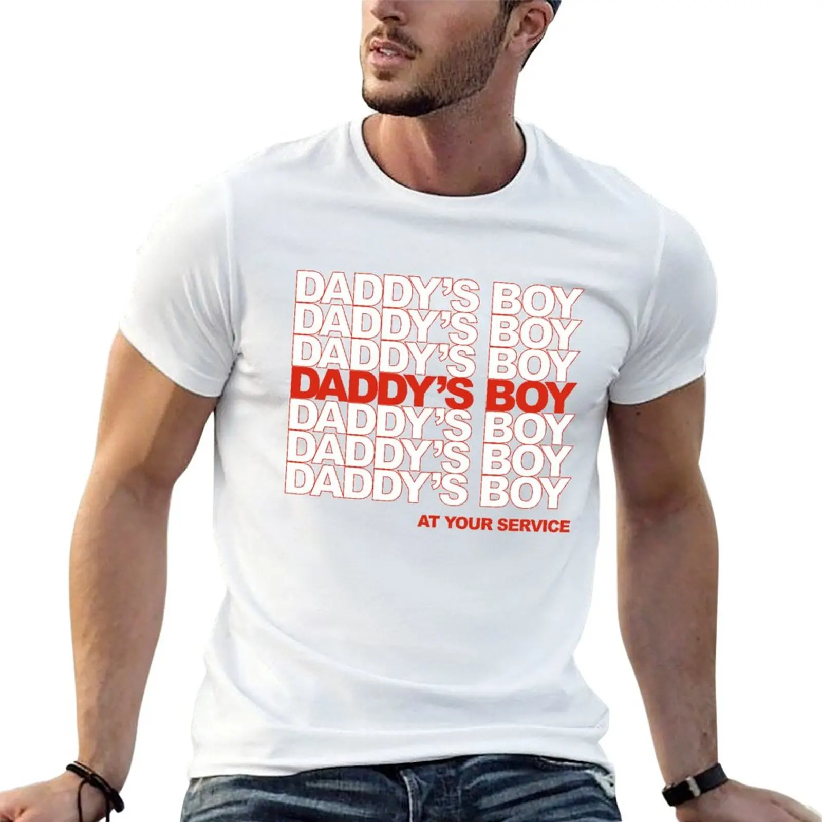 Daddy's Boy T-Shirt man t shirts cotton funny t shirts dark humor T-Shirt
Daddy's Boy T-Shirt man t shirts cotton funny t shirts dark humor T-Shirt