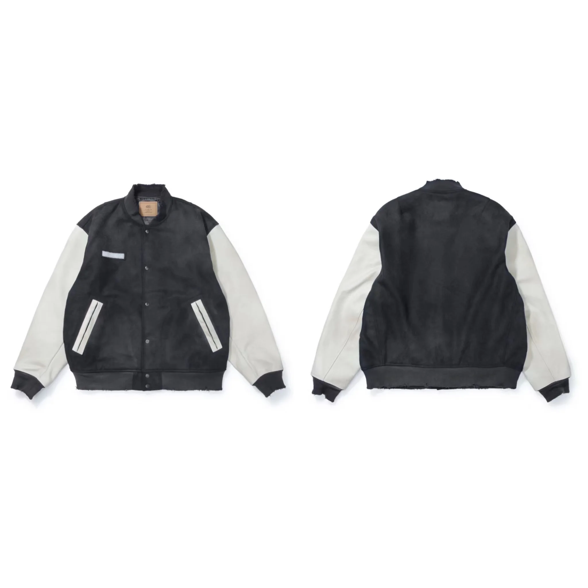 Винтажная бейсбольная куртка-пэчворк из шерсти, рабочая одежда, пилотная куртка, молодежная куртка из искусственной кожи, осенняя верхняя одежда для молодежи
Винтажная бейсбольная куртка-пэчворк из шерсти, рабочая одежда, пилотная куртка, молодежная куртка из искусственной кожи, осенняя верхняя одежда для молодежи