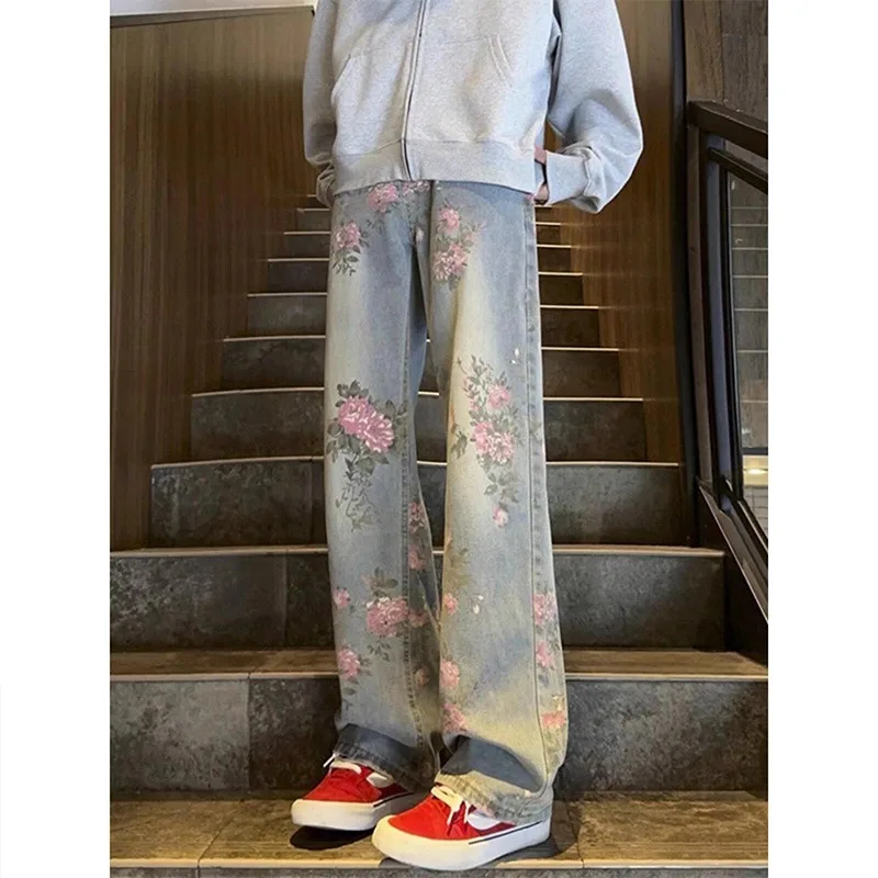 Summer Large Size 250 Pou Men's Jeans CleanFit Straight Leg Micro Flared Casual Pants mid Waist Button Closure Denim Jeans
Summer Large Size 250 Pou Men's Jeans CleanFit Straight Leg Micro Flared Casual Pants mid Waist Button Closure Denim Jeans