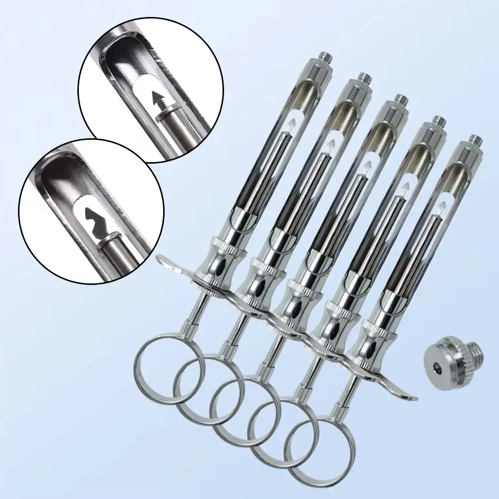 5 Piece Stainless Steel Dental Aspirating Syringe Set with Luer Lock for Accurate Anesthesia in Oral Surgery and Teeth Care
5 Piece Stainless Steel Dental Aspirating Syringe Set with Luer Lock for Accurate Anesthesia in Oral Surgery and Teeth Care