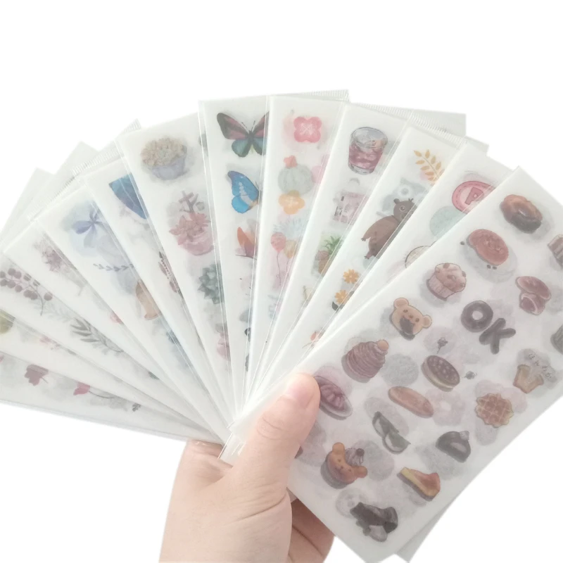 6pcs/lot Mixed 13 designs Nutural Green Plant Flowers Paper sticker/Leaves Tree figure Scrapbooking Decoration label
6pcs/lot Mixed 13 designs Nutural Green Plant Flowers Paper sticker/Leaves Tree figure Scrapbooking Decoration label