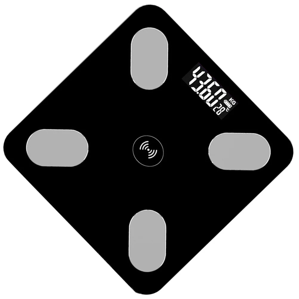 Electronic Black Smart Digital Fat Scale Powered Track Family Weight Monitor Electronic Scales
Electronic Black Smart Digital Fat Scale Powered Track Family Weight Monitor Electronic Scales