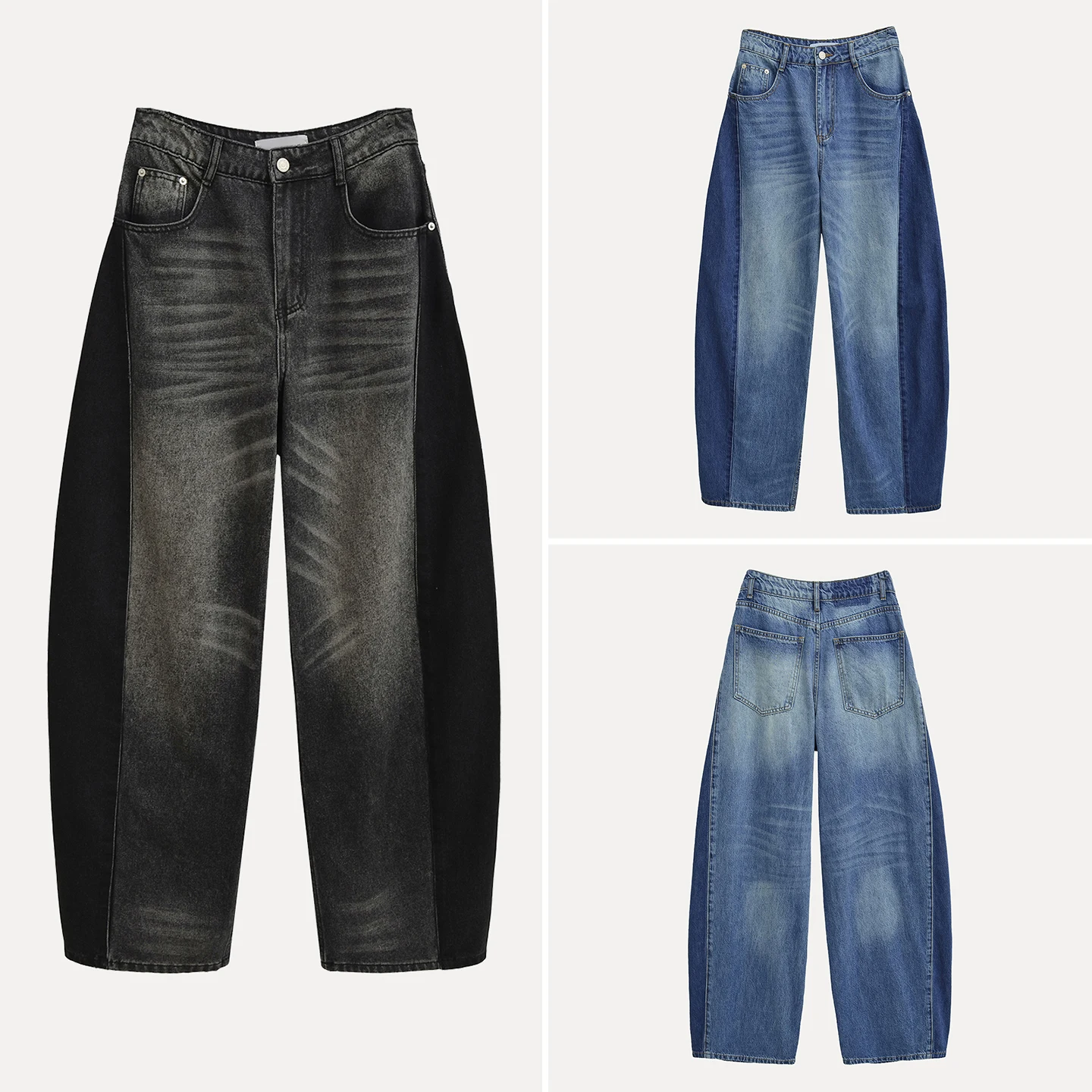 Женские свободные джинсы с высокой талией и воздушными шарами в стиле ретро, осенние новые брендовые женские джинсы премиум-класса Sle Z
Женские свободные джинсы с высокой талией и воздушными шарами в стиле ретро, осенние новые брендовые женские джинсы премиум-класса Sle Z