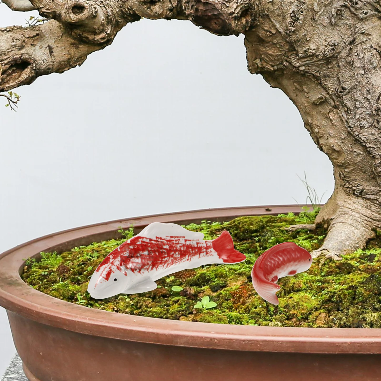 2Pcs Ceramic Goldfish Sculpture Fish Tank Ornaments Aquarium Decorations Pond Garden Supplies Underwater Crafts
2Pcs Ceramic Goldfish Sculpture Fish Tank Ornaments Aquarium Decorations Pond Garden Supplies Underwater Crafts